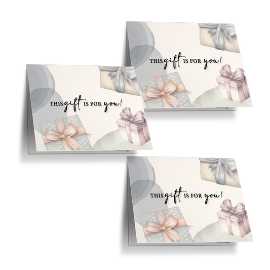 "This Gift Is for You" Magic Cards (Set of 3)