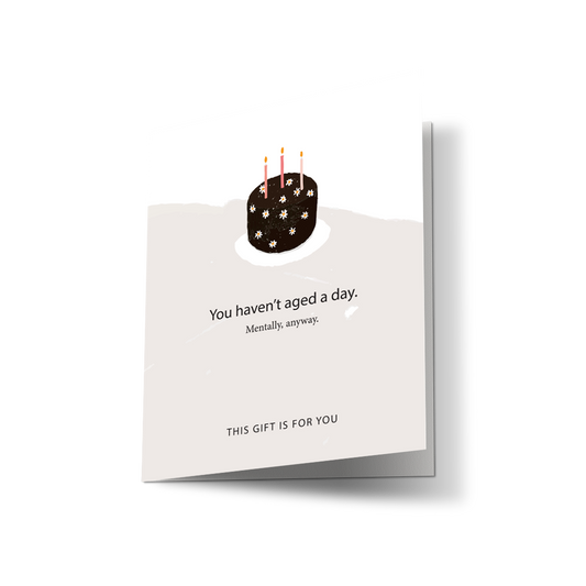 You Haven't Aged A Day Magic Card | Funny Birthday Greeting Card | Meme Greeting Card for Birthdays