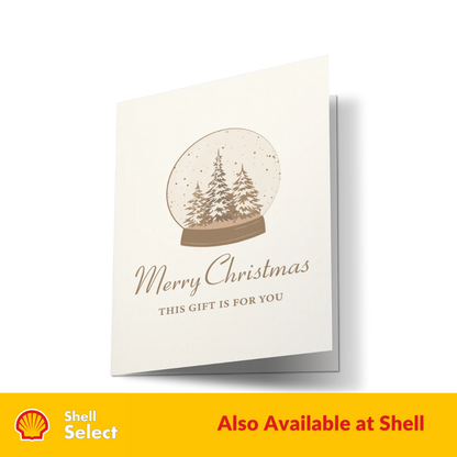 "Merry Christmas" Magic Card