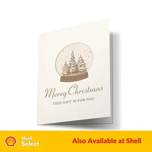 "Merry Christmas" Magic Card