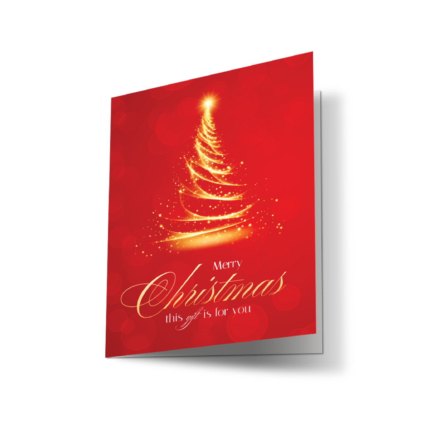 "Merry Christmas" with Christmas Tree Magic Card (Limited Edition)