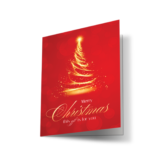 "Merry Christmas" with Christmas Tree Magic Card (Limited Edition)