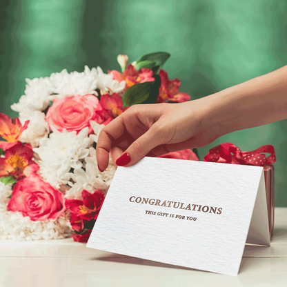 Congratulations Luxury Magic Card, Perfect Gift for Baby Showers, Congratulating Job Promotions and More