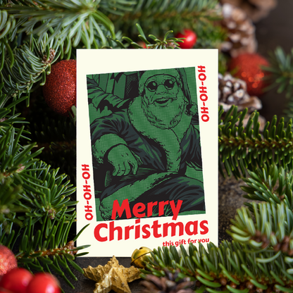 "Ho Ho Ho, Merry Christmas" Magic Card (Limited Edition)