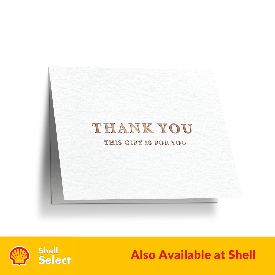 "Thank You" Luxury Magic Card