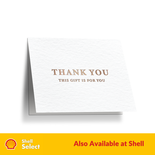 "Thank You" Luxury Magic Card